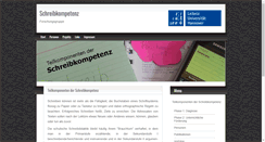 Desktop Screenshot of bmbf.schreibkompetenz.com